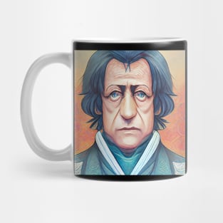 Georg Hegel Portrait | Anime Style | Philosopher Mug